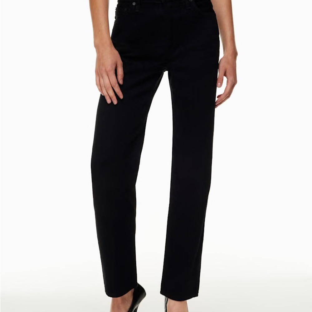 Aritzia 90s Marlo Hi-rise Baggy Jean Black Size 26 - Wardrobe Staple!